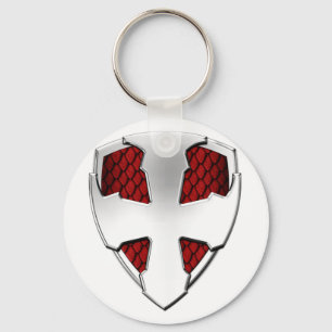 St George Shield Keychain