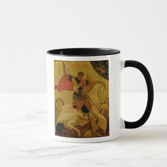 St. George slaying the Dragon Mug (Right)