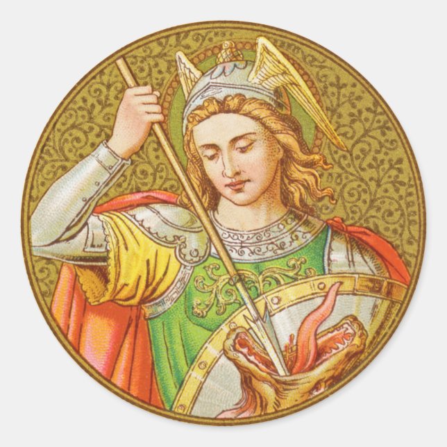 St. George (SNV 13) Classic Round Sticker (Front)