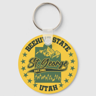 St. George,Utah Keychain