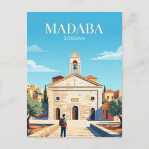 St. George's Church (Madaba Map) Jordan Postcard