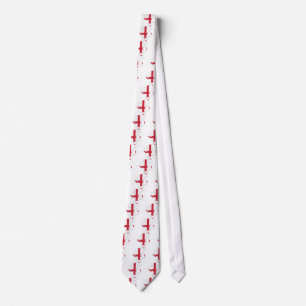 St George's Cross Lion Rampant Tie