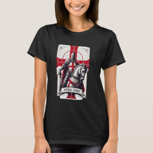 St Georges Day April 23rd Patriotic costume ideas  T-Shirt