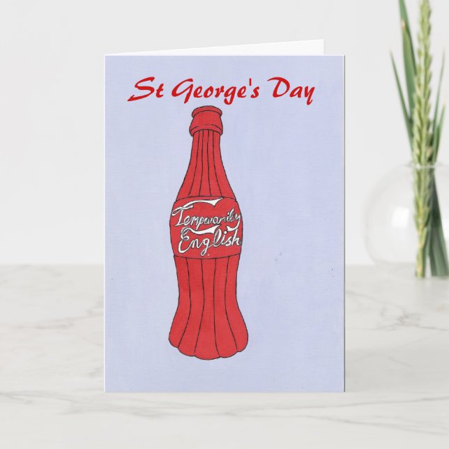 St George's Day Card (Front)