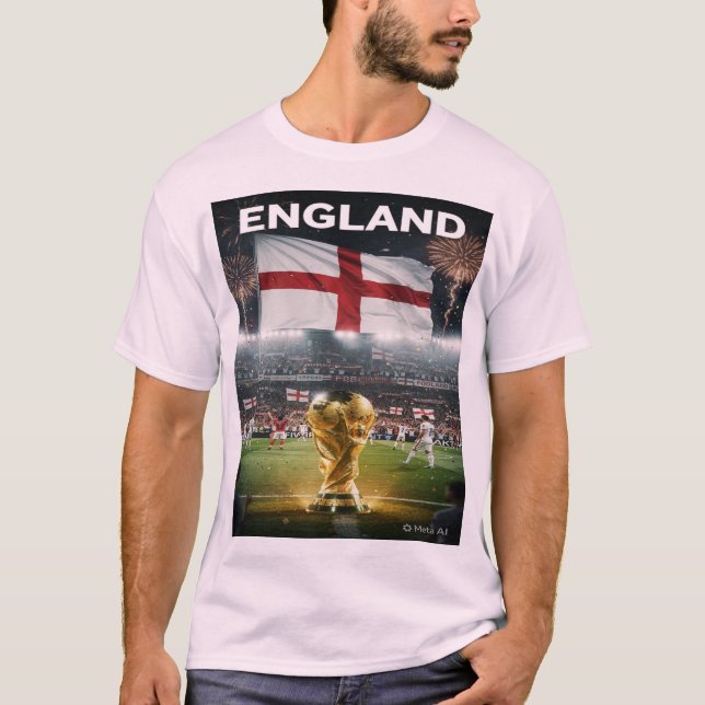 St George's Flag Victory Design for All T-Shirt (Front)