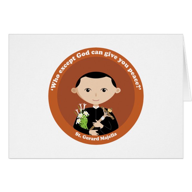 St. Gerard Majella (Front Horizontal)