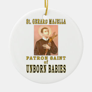 ST. GERARD MAJELLA CERAMIC ORNAMENT