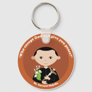 St. Gerard Majella Keychain