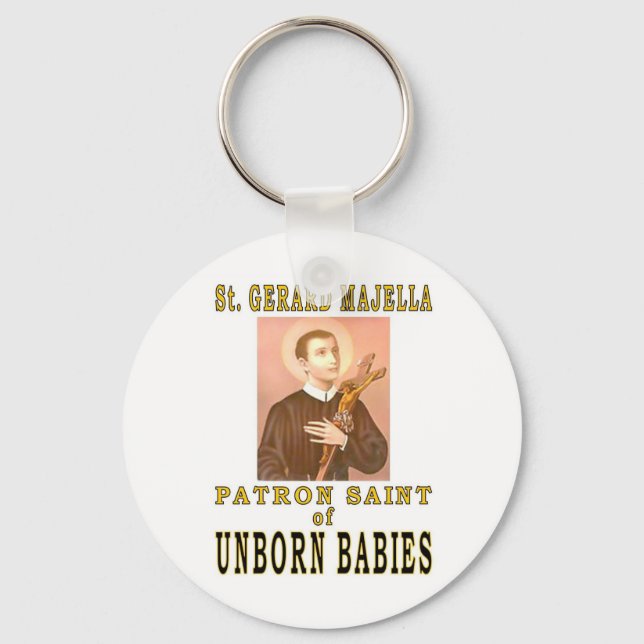 ST. GERARD MAJELLA KEYCHAIN (Front)