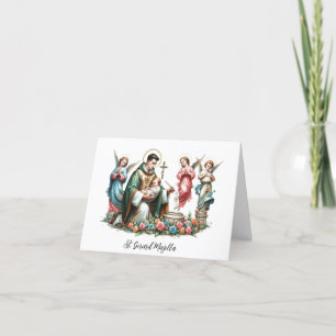 St. Gerard Majella – Patron Saint of TTC Thank You Card