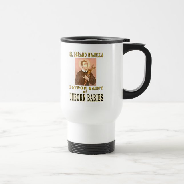 ST. GERARD MAJELLA TRAVEL MUG (Right)