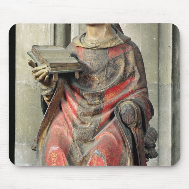 St. Germain  Bishop of Auxerre Mouse Pad (Front)