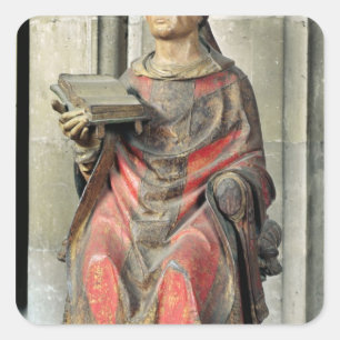 St. Germain  Bishop of Auxerre Square Sticker