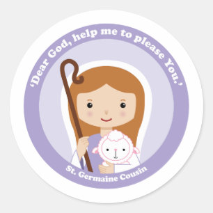 St. Germaine Cousin Classic Round Sticker