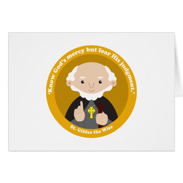 St. Gildas the Wise (Front Horizontal)
