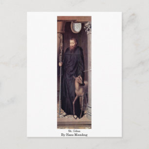 St. Giles By Hans Memling Postcard