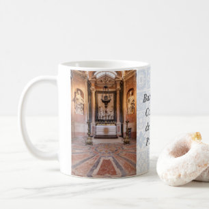 St Gregory and St Ambrose. Italian baroque statues Coffee Mug