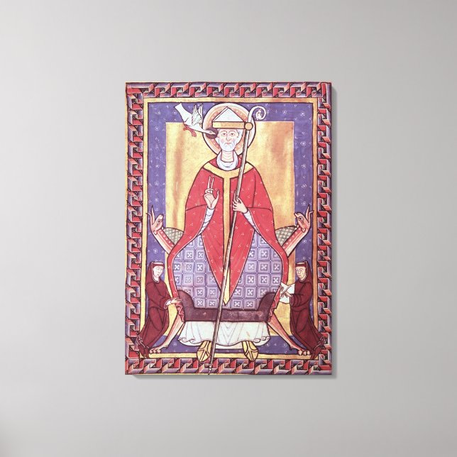 St. Gregory Canvas Print (Front)