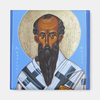 St Gregory of Nyssa Orthodox Icon Magnet