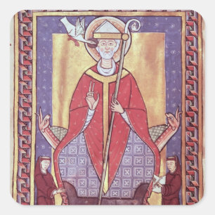 St. Gregory Square Sticker