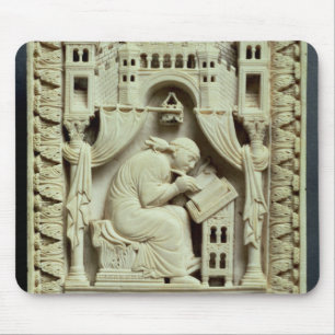 St. Gregory writing with scribes below Mouse Pad