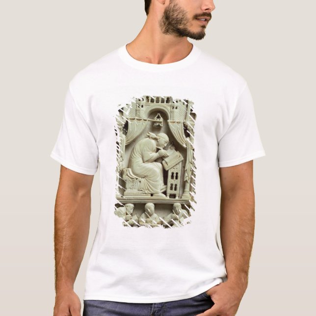 St. Gregory writing with scribes below T-Shirt (Front)
