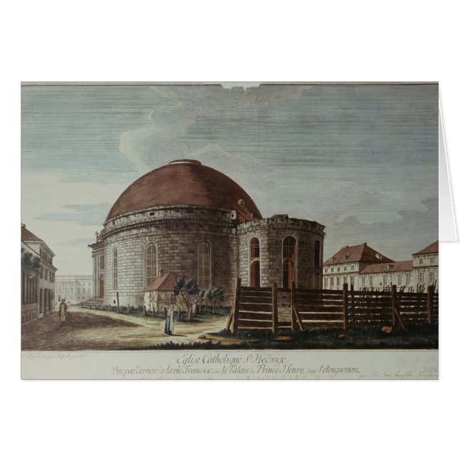 St Hedwig, cathédrale, Berlin (Devant horizontal)