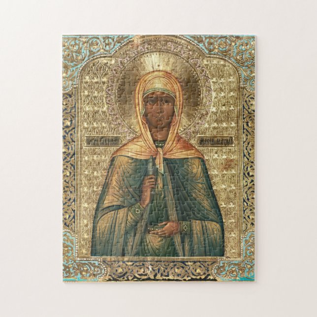 St. Helena, Equal-to-the-Apostles, Orthodox Icon Jigsaw Puzzle (Vertical)