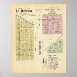 St. Helena, Nebraska Poster