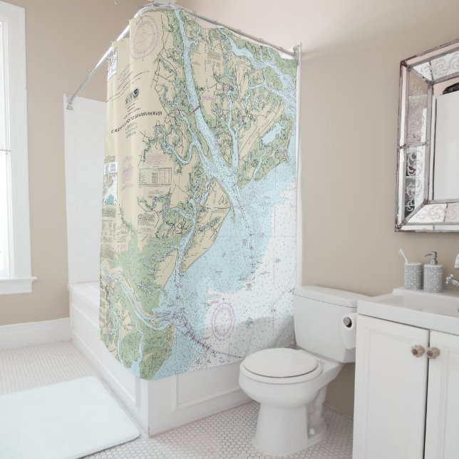 St Helena Sound to Savannah River Nautical Chart (In Situ)