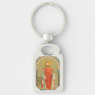 St. Henry II, Emperor (BBS 10) Metal Rectangular Keychain