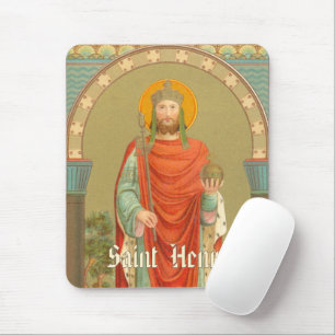 St. Henry II, Emperor (BBS 10; Style 2) Mouse Pad