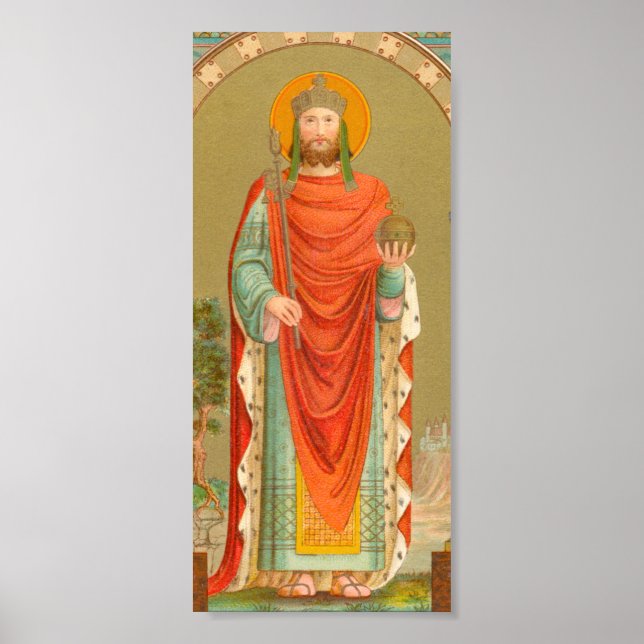 St. Henry II, Emperor (BBS 10; Style 4) Poster (Front)