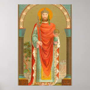 St. Henry II, Emperor (BBS 10; Style 4) Poster