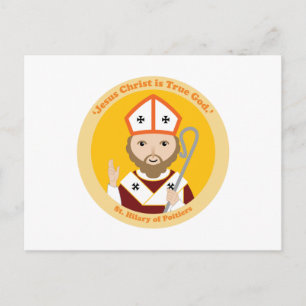 St. Hilary of Poitiers Postcard