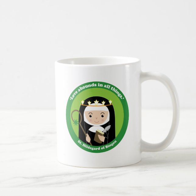 St. Hildegard Coffee Mug (Right)