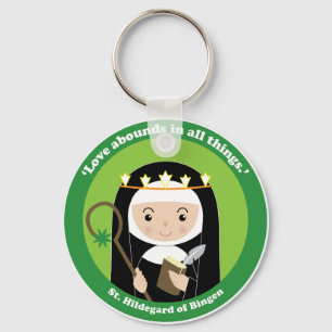 St. Hildegard Keychain