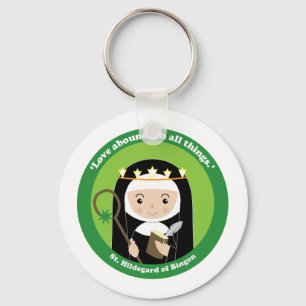 St. Hildegard Keychain