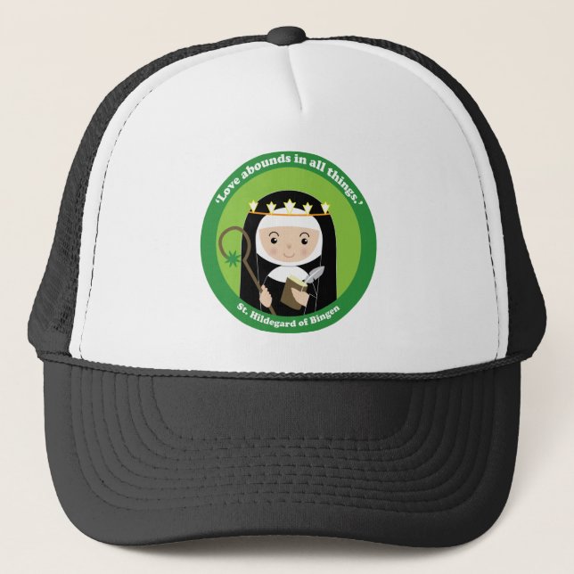 St. Hildegard Trucker Hat (Front)