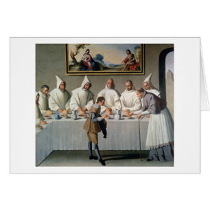 St. Hugh of Cluny (1024-1109) in the Refectory of