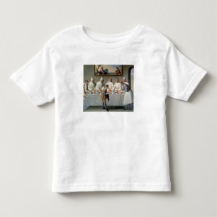 St. Hugh of Cluny (1024-1109) in the Refectory of Toddler T-shirt