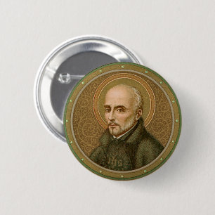 St. Ignatius Loyola (BK 050) 2 Inch Round Button