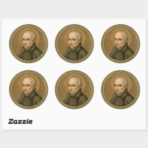 St. Ignatius Loyola (BK 050) Classic Round Sticker