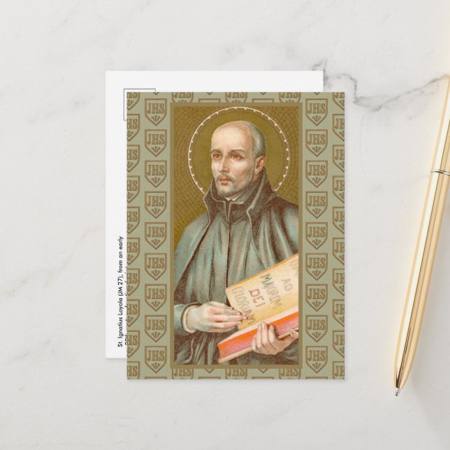 St. Ignatius Loyola (JM 27) Postcard (Front/Back In Situ)