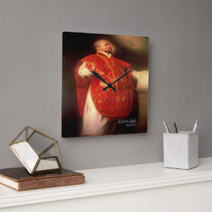 St Ignatius Loyola Square Wall Clock