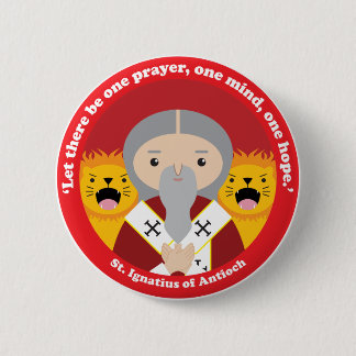 St. Ignatius of Antioch 2 Inch Round Button