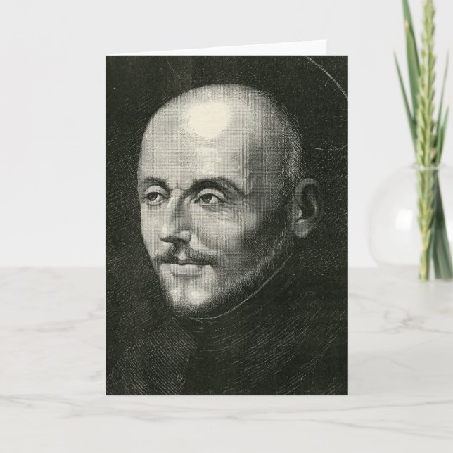 St. Ignatius of Loyola Card (Front)