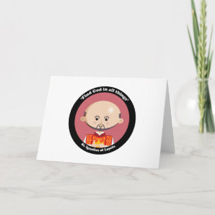 St. Ignatius of Loyola Card