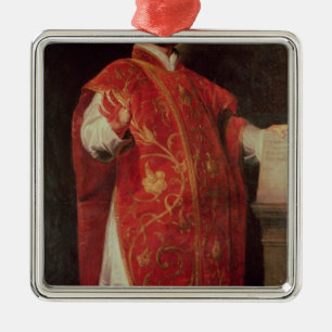 St. Ignatius of Loyola  Founder of the Jesuits Metal Ornament