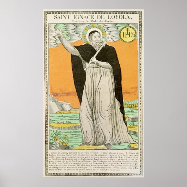 St. Ignatius of Loyola Poster (Front)